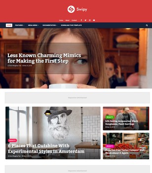 Swipyblogger template