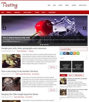 Tasting 2 Columnsblogger template