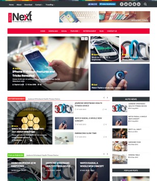 Tech Nextblogger template