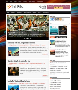 TechBits Technologyblogger template