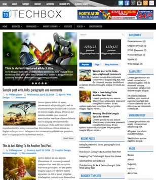 TechBox Gadgetblogger template