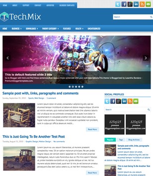 TechMix Technologyblogger template