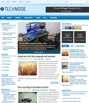 TechNodeblogger template