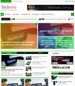 TechWiseblogger template