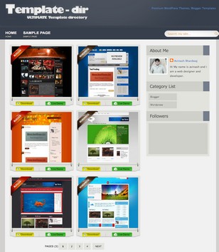 Template Dirblogger template