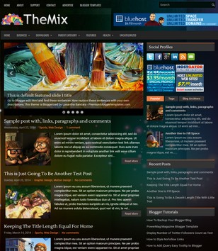 TheMix Darkblogger template