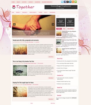 Together Loveblogger template
