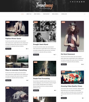 Trendmagblogger template