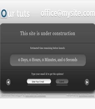 Under Constructionblogger template