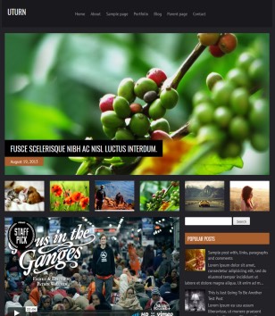 Uturnblogger template