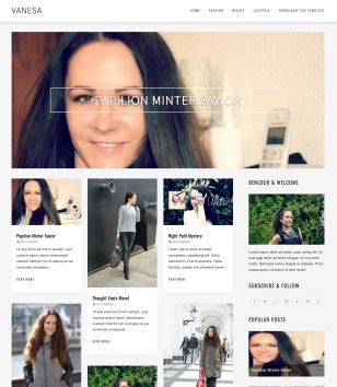 Vanesablogger template