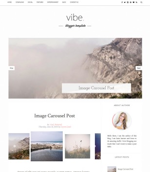 Vibe Responsiveblogger template