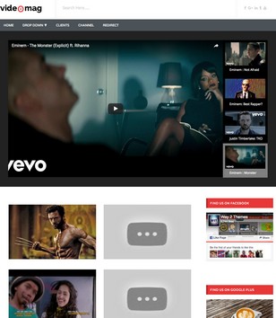 Videomag Responsiveblogger template