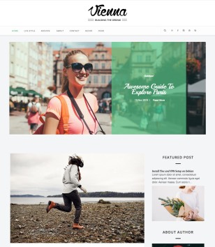 Viennablogger template