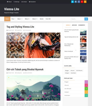 Vienna Liteblogger template