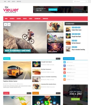 Viewer Responsiveblogger template