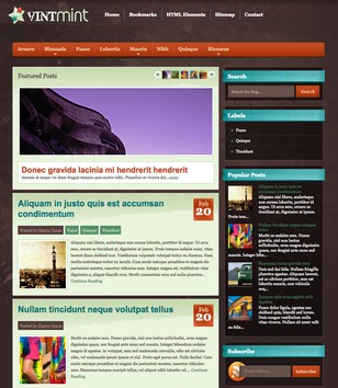 VintMintblogger template
