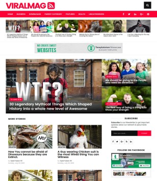ViralMagblogger template