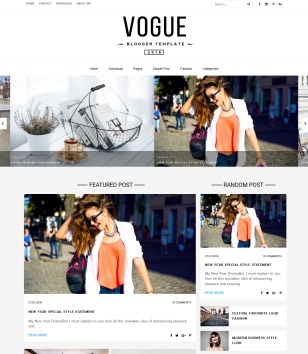 Vogueblogger template