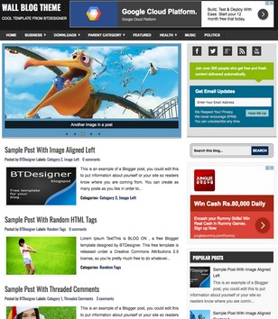 Wallblogger template