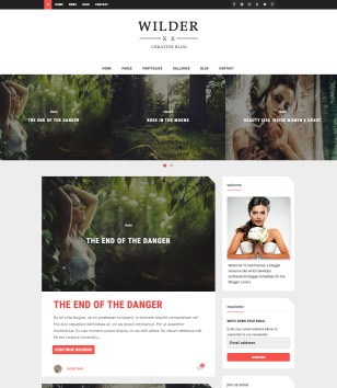 Photography Wilderblogger template