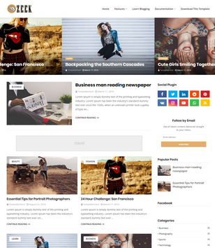 Zeekblogger template